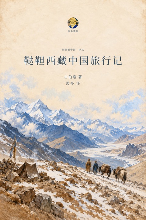 《鞑靼西藏中国旅行记》封面